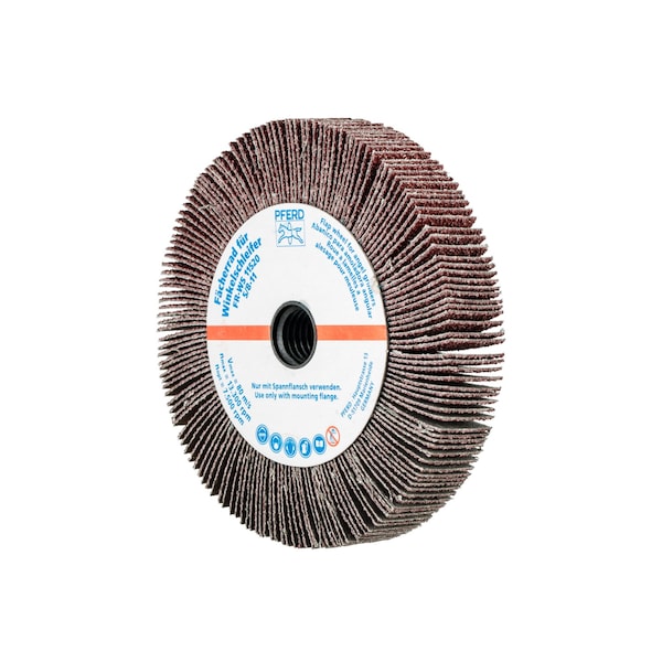 Pferd 4-1/2" x 3/4" Unmounted Flap Wheel - 5/8-11 Thread, Aluminum Oxide 40 Grit 45751 - main